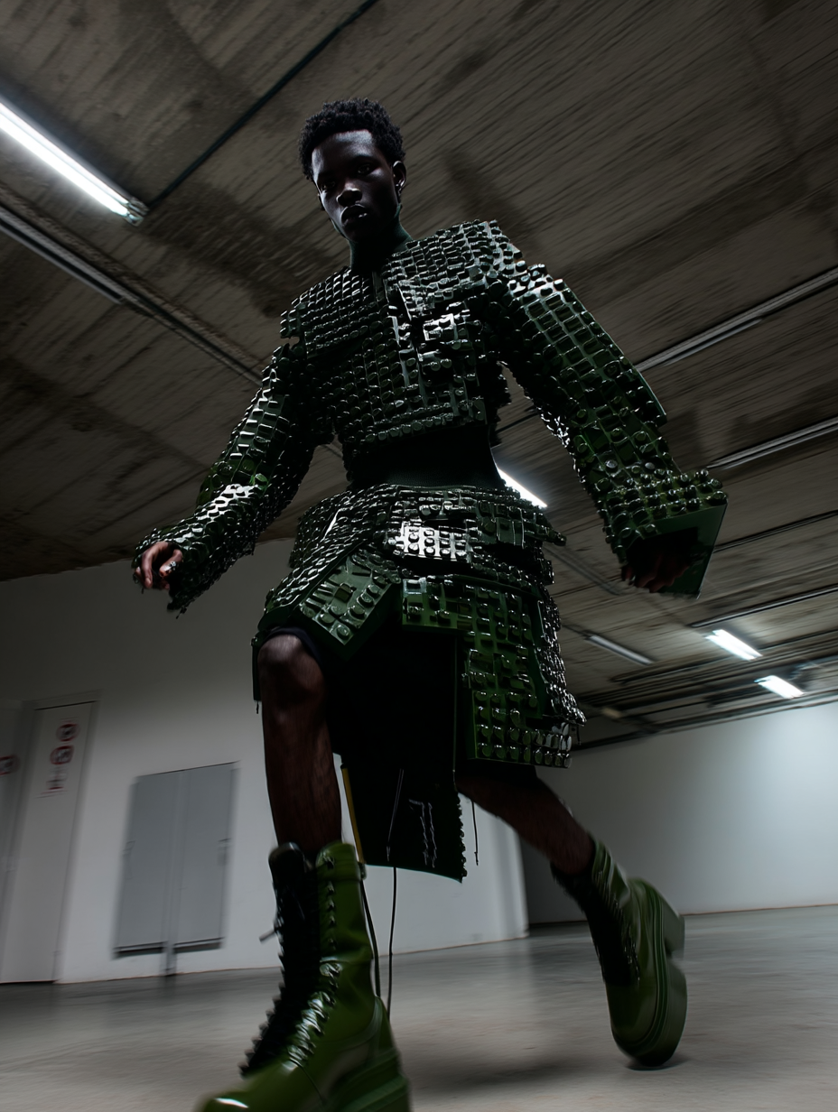 Look 02 - Green Tactical