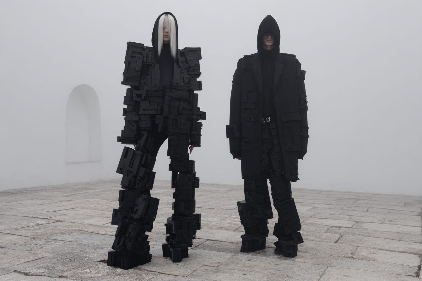 Look 04 - Black Monolith
